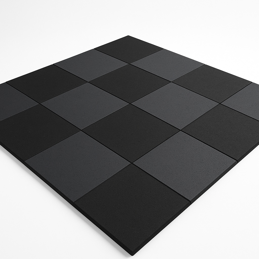 Ribber Multicolor Gym Flooring