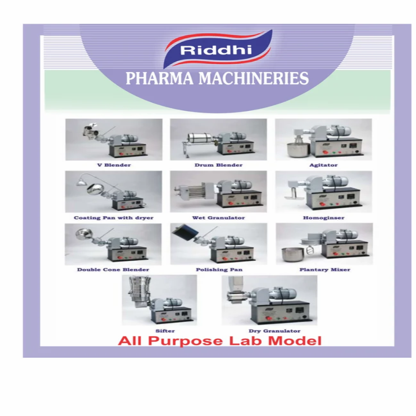 RIDDHI Lab Granulation Machine