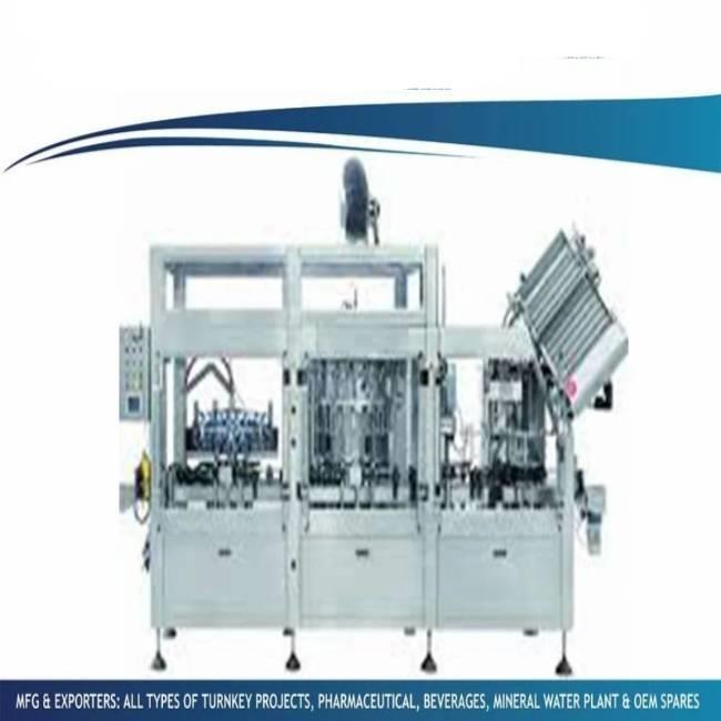 Rinsing Filling Capping Machine 24 BPM