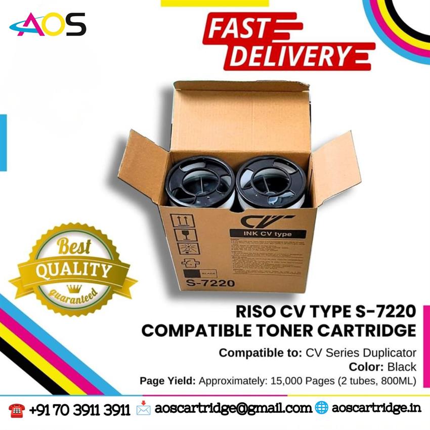 Riso CV-3230 Black Ink Bottle