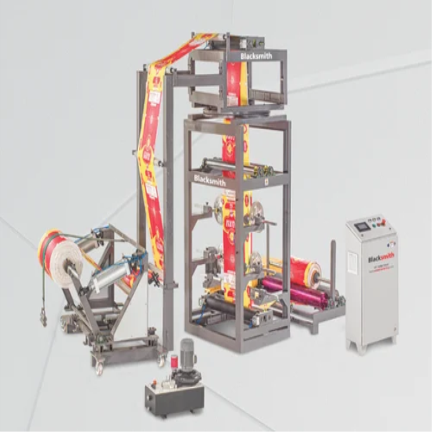 Roll Twist Gusseting Machine