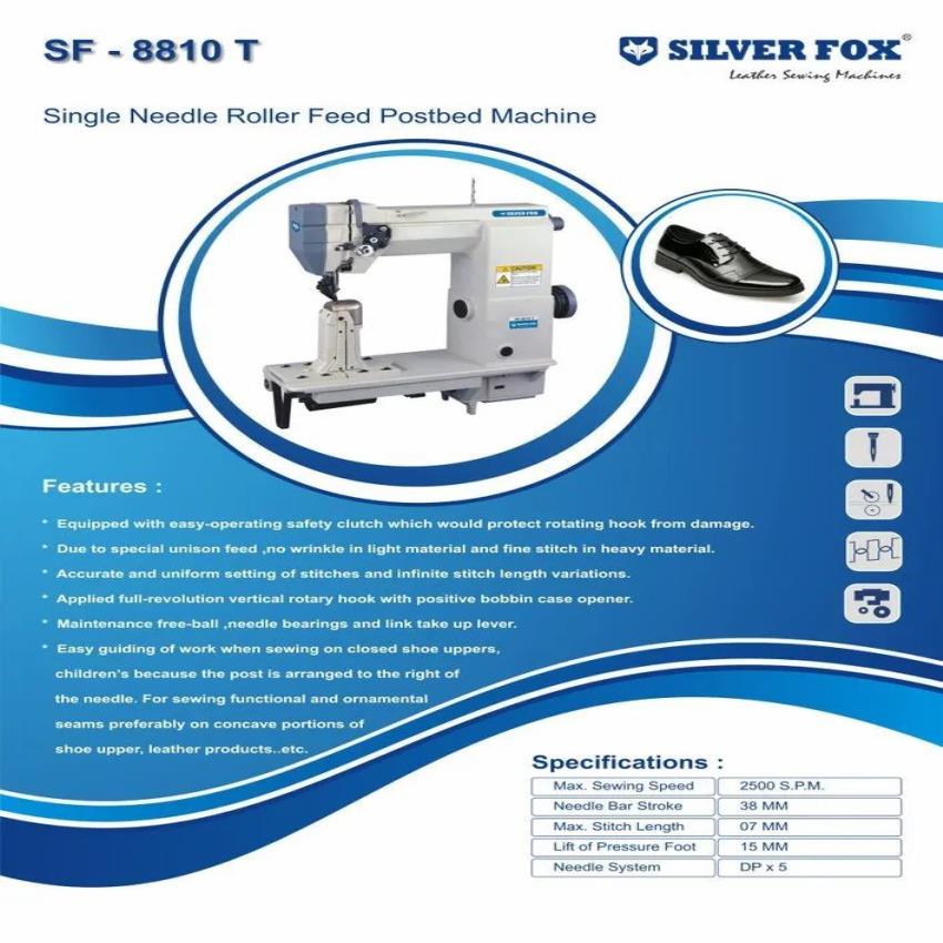 Roller Feed Post Bed Sewing Machine