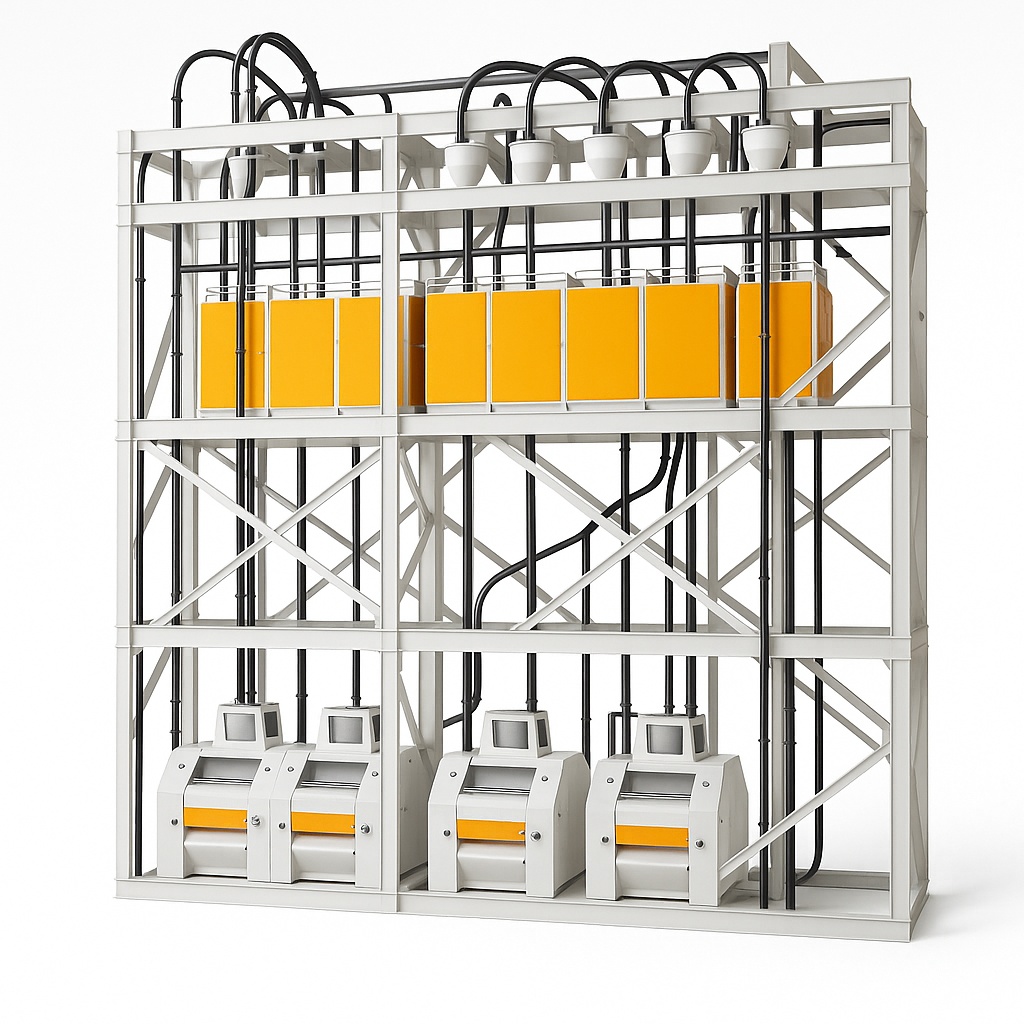 Commercial Roller Flour Machine