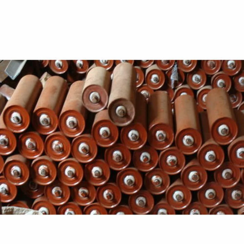 Mild Steel Idler Roller, 7-inch Length