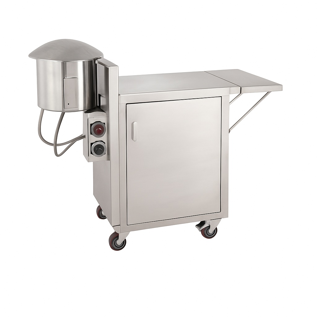 Stainless Steel Romali Roti Trolley