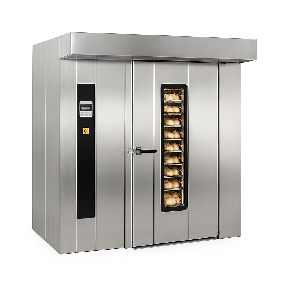 Semi-Automatic Electric Rotary Oven