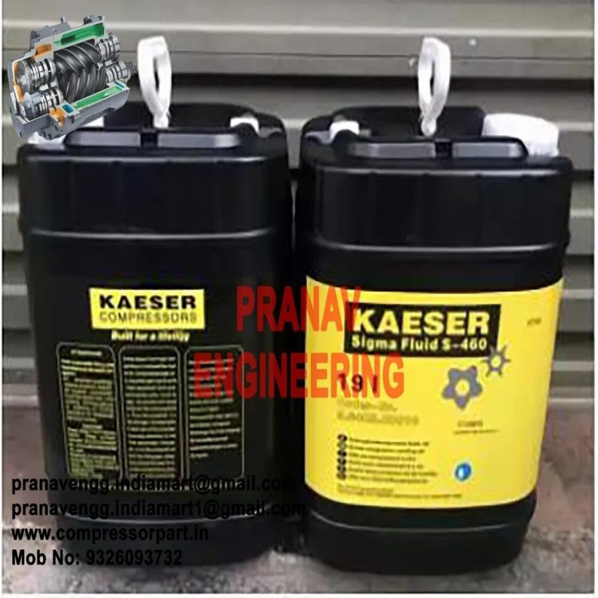 Rotary Screw Compressor Lubricant, 20 Litre Bucket