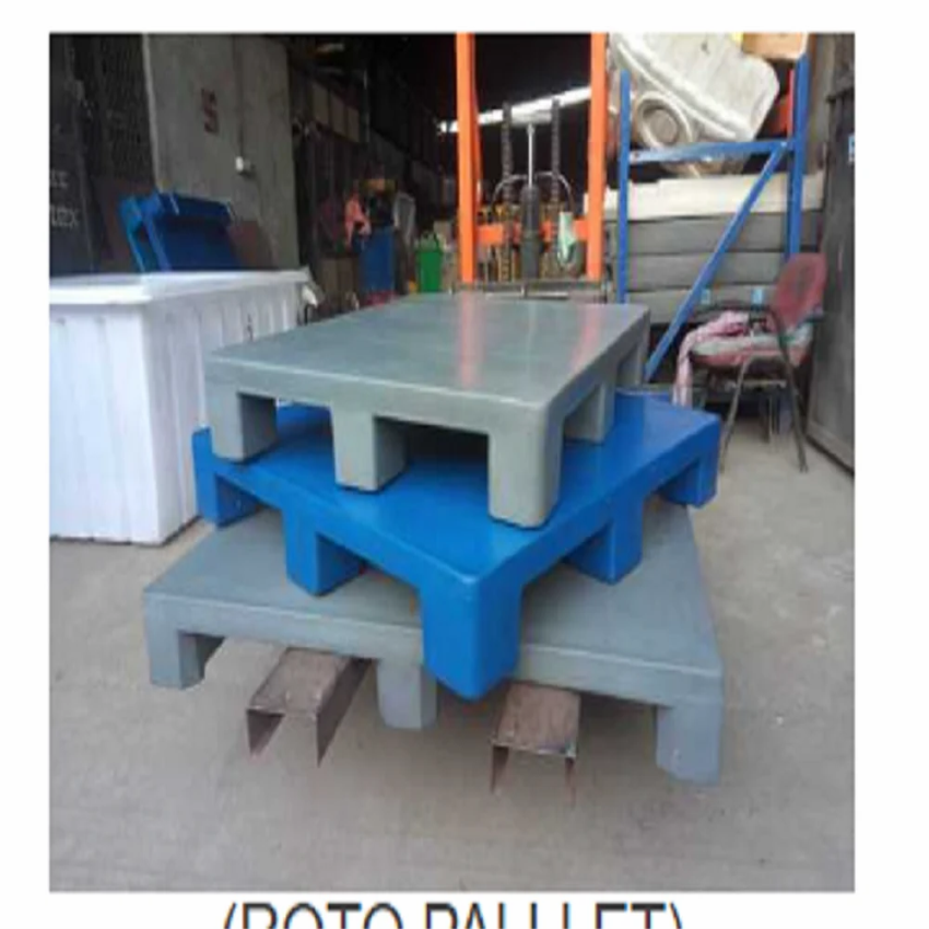 Roto Molded Industrial Plastic Pallets