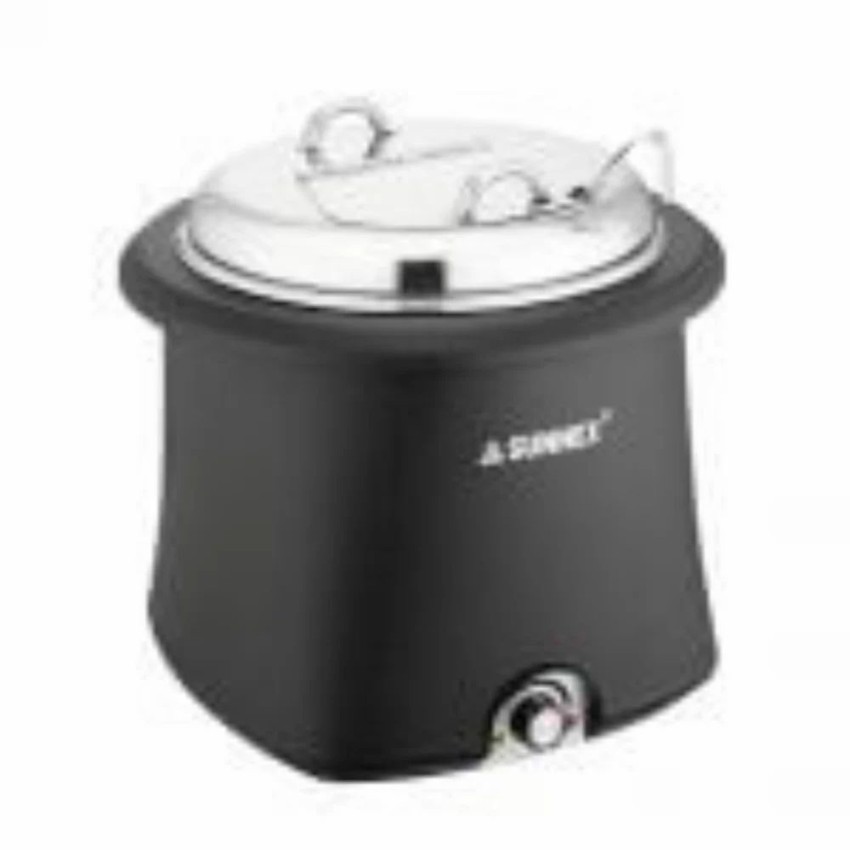 Round Electric Soup Warmer