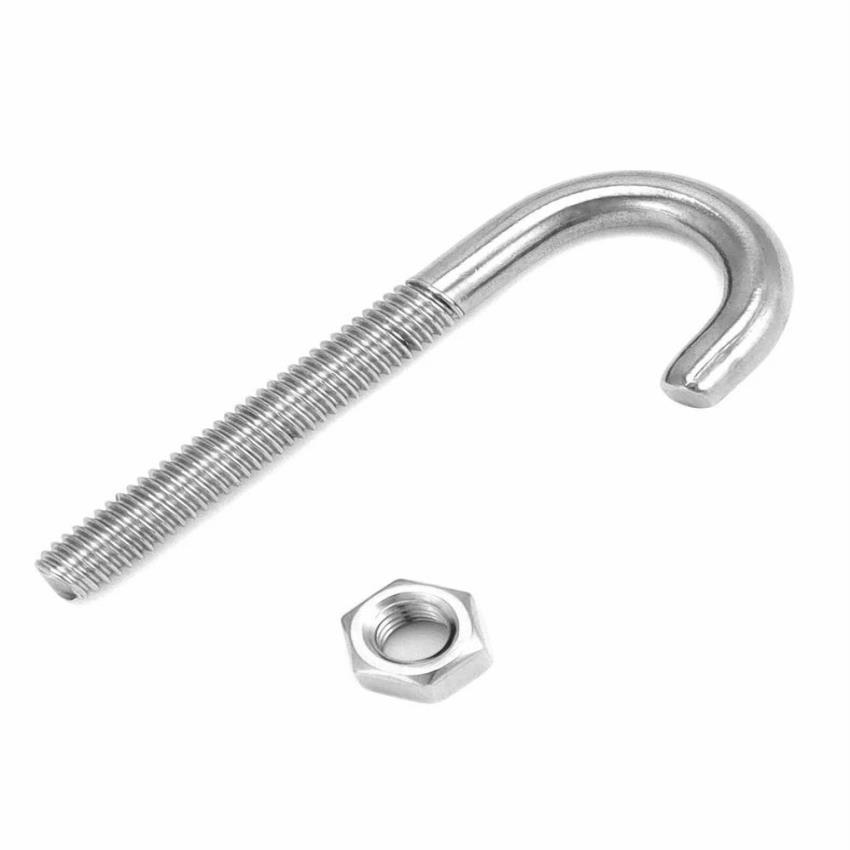 Round Head Stainless Steel J Bolt