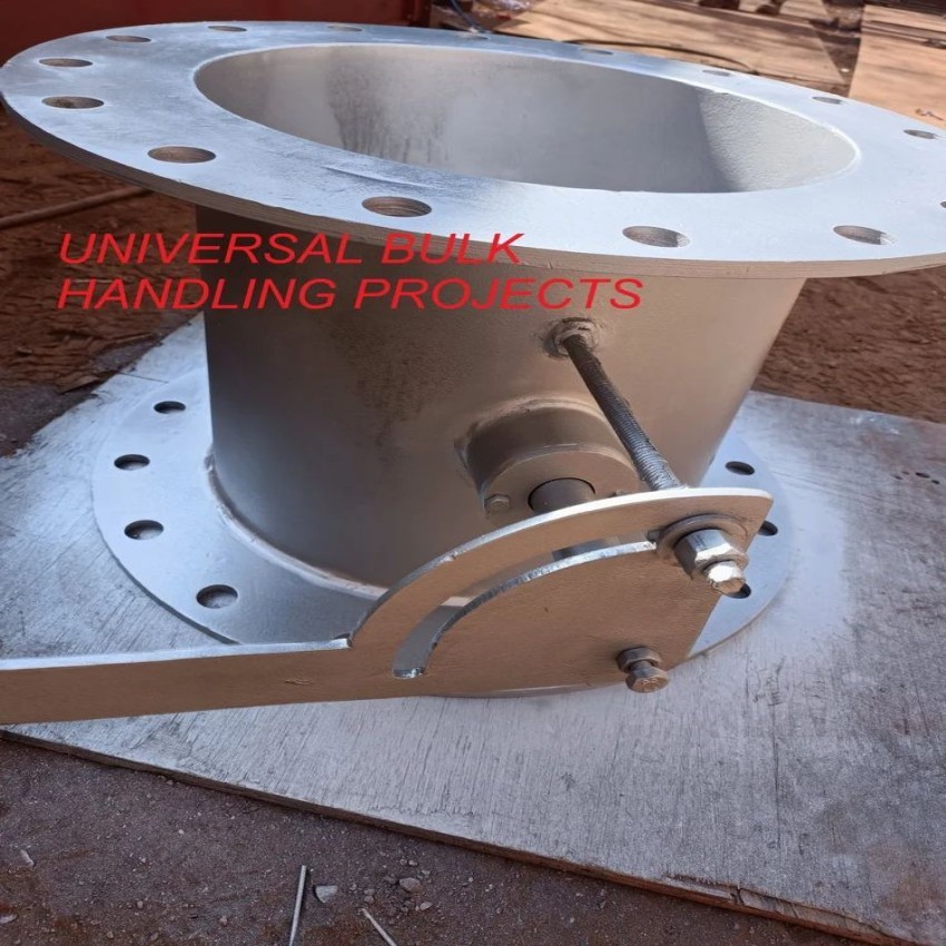 Round Industrial Butterfly Damper Valve