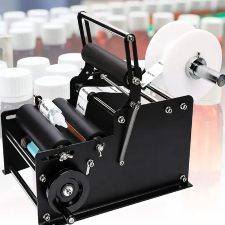 MT-30 Manual Round Bottle Labelling Machine