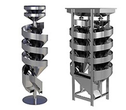 Round Mild Steel Spiral Dewatering Machine