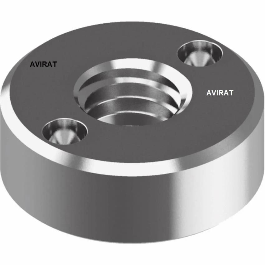 Drilled Face Round Nuts DIN 547