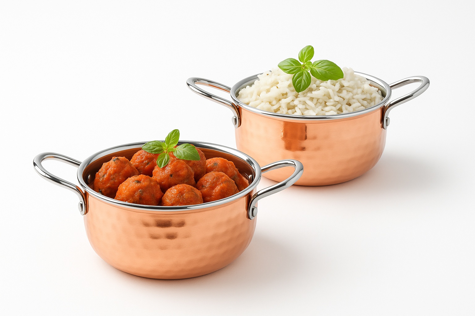 Hammered Copper Punjabi Handi