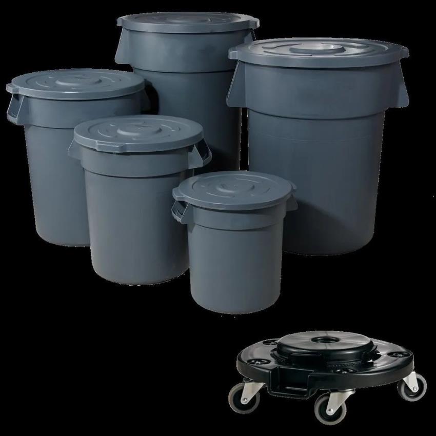 Round Waste Receptacle