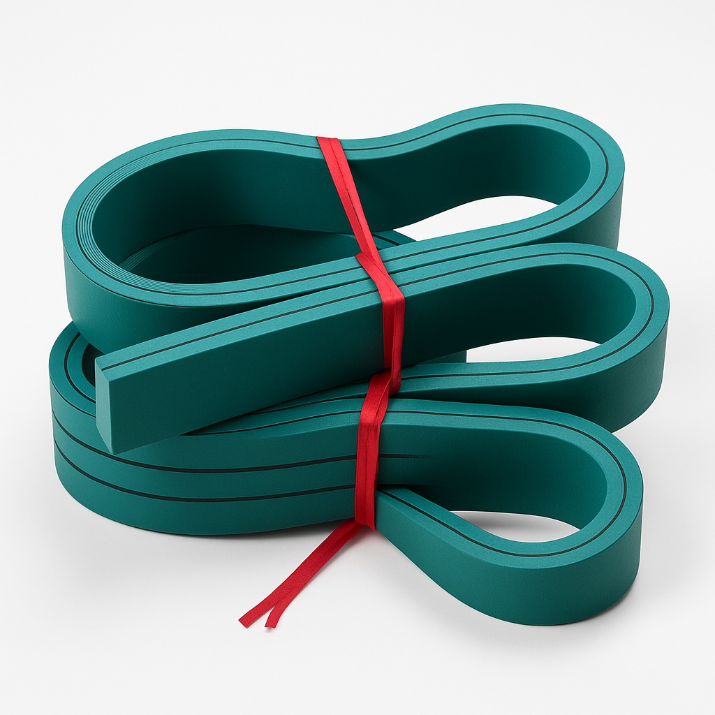 Rubber Bandless V-Belt, 21/32" Size