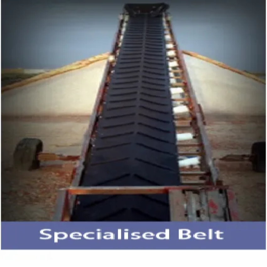 Industrial Rubber Flat Belt Conveyors