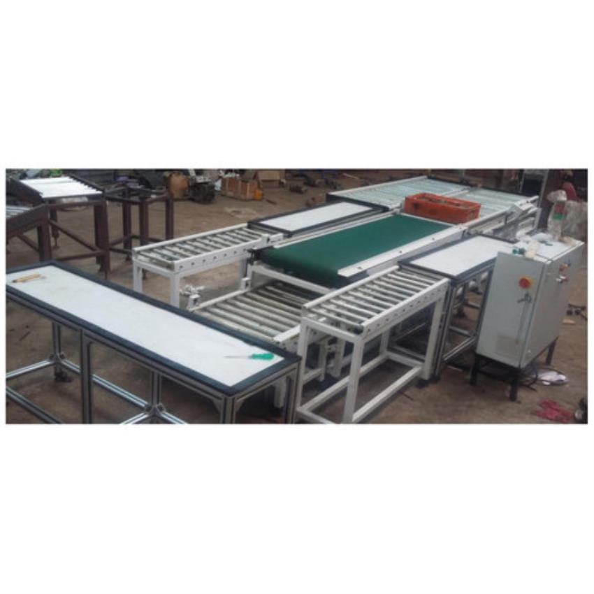Rubber Double Decker Flexible Conveyor