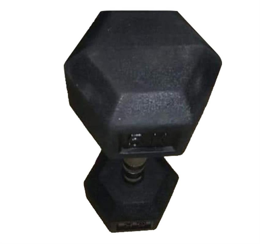 Rubber Hex Weight Dumbbell 5kg
