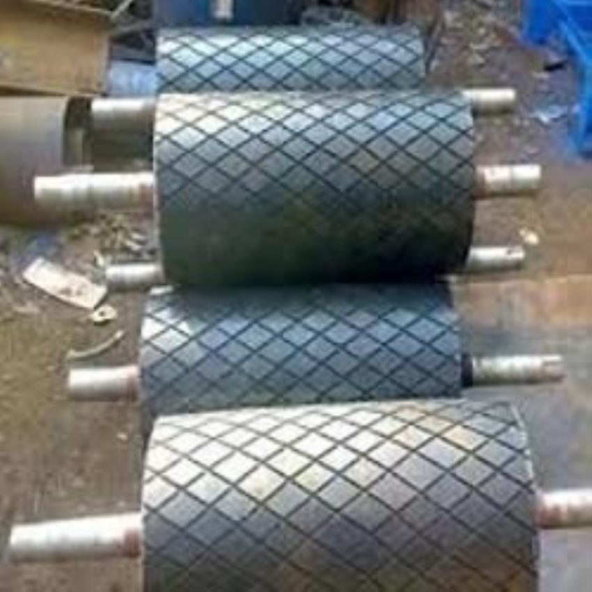Rubber Lagging Drum Conveyor Pulley