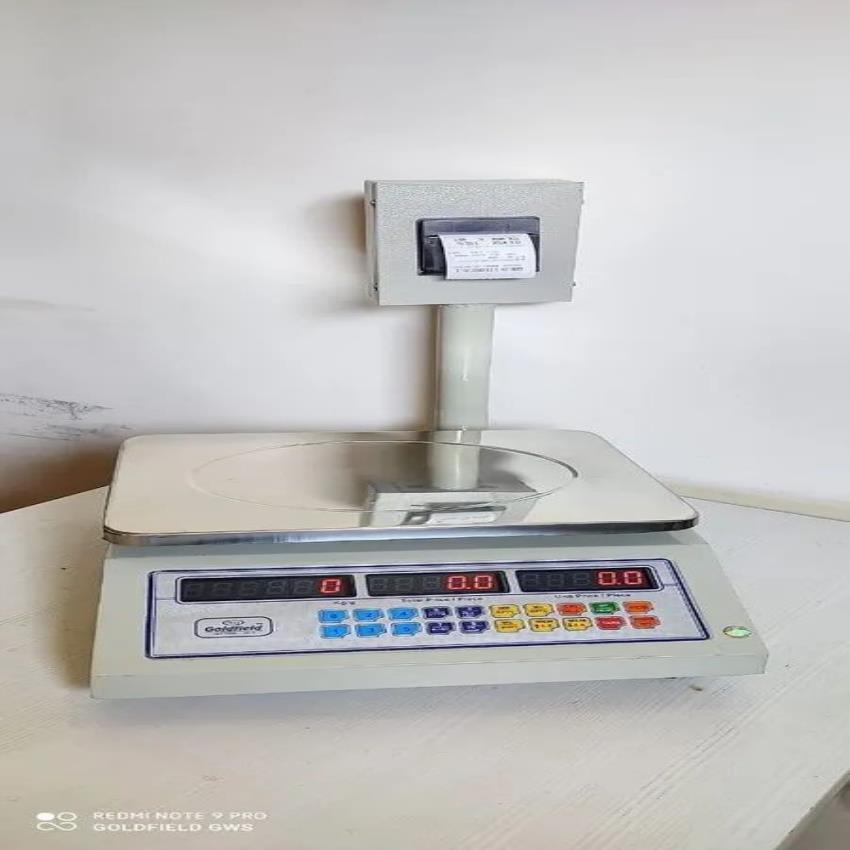 RW SS Thermal Printer Scale 30 Kg RTS