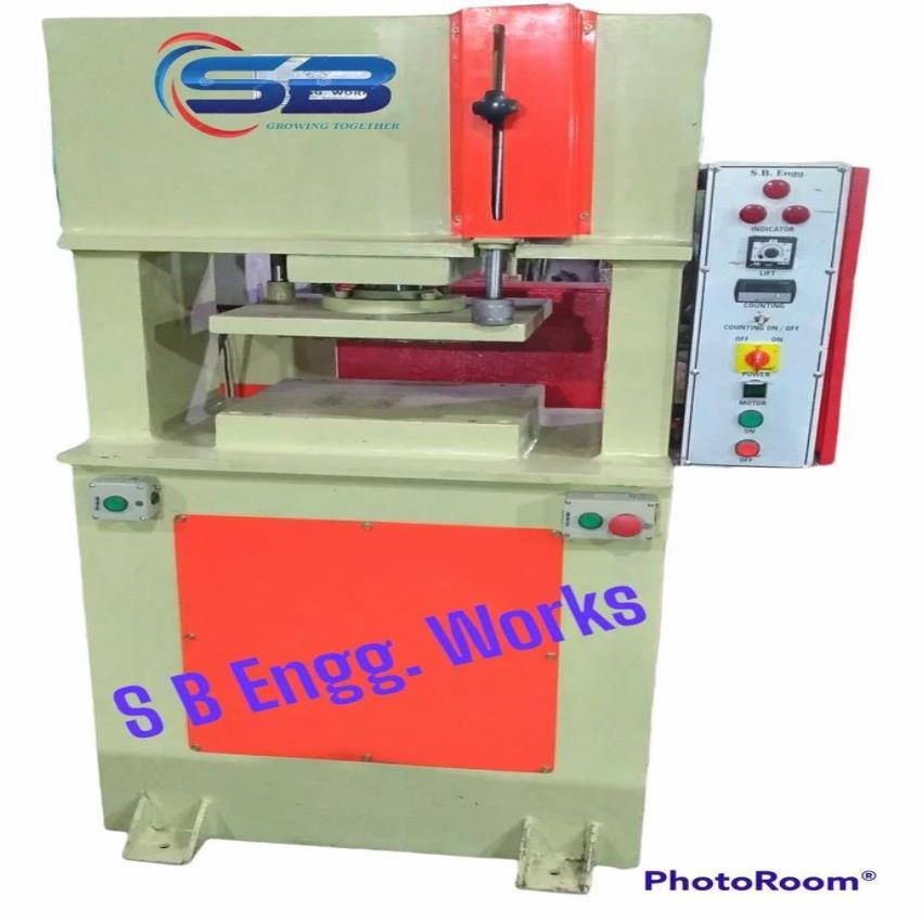 S B Footwear Sticker Cutting Machine