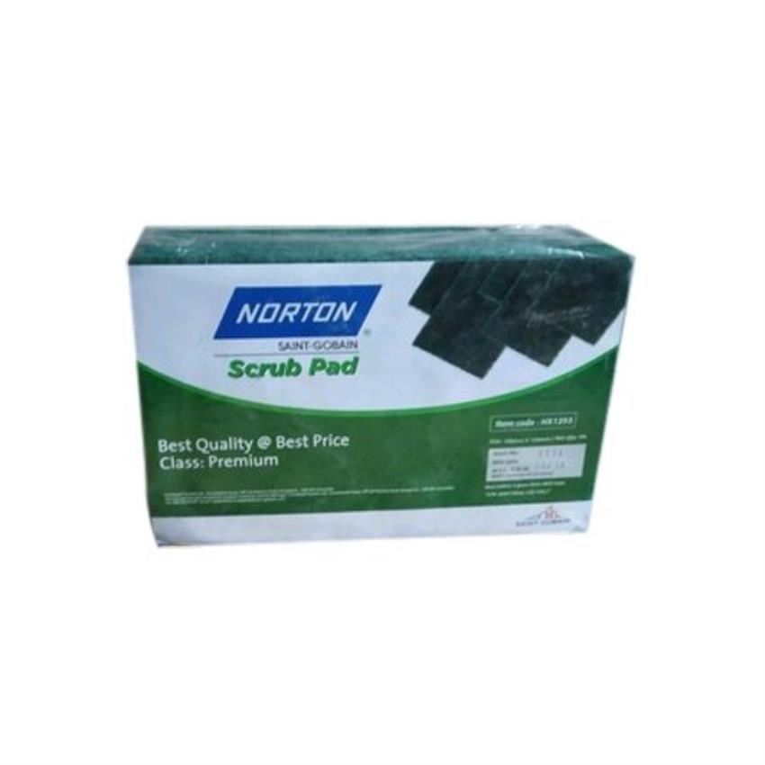 Green Norton Cleaning Scrub Pad, Packet