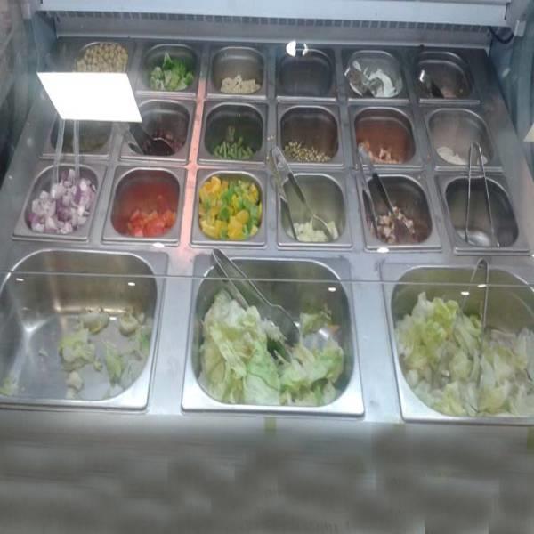 Commercial Salad Display