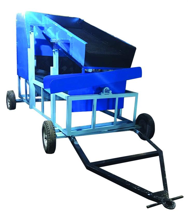 MS Sand Screening & Washing Machine