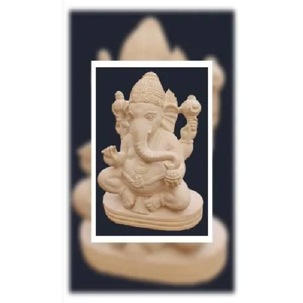 Sandstone Ganesh Figurine