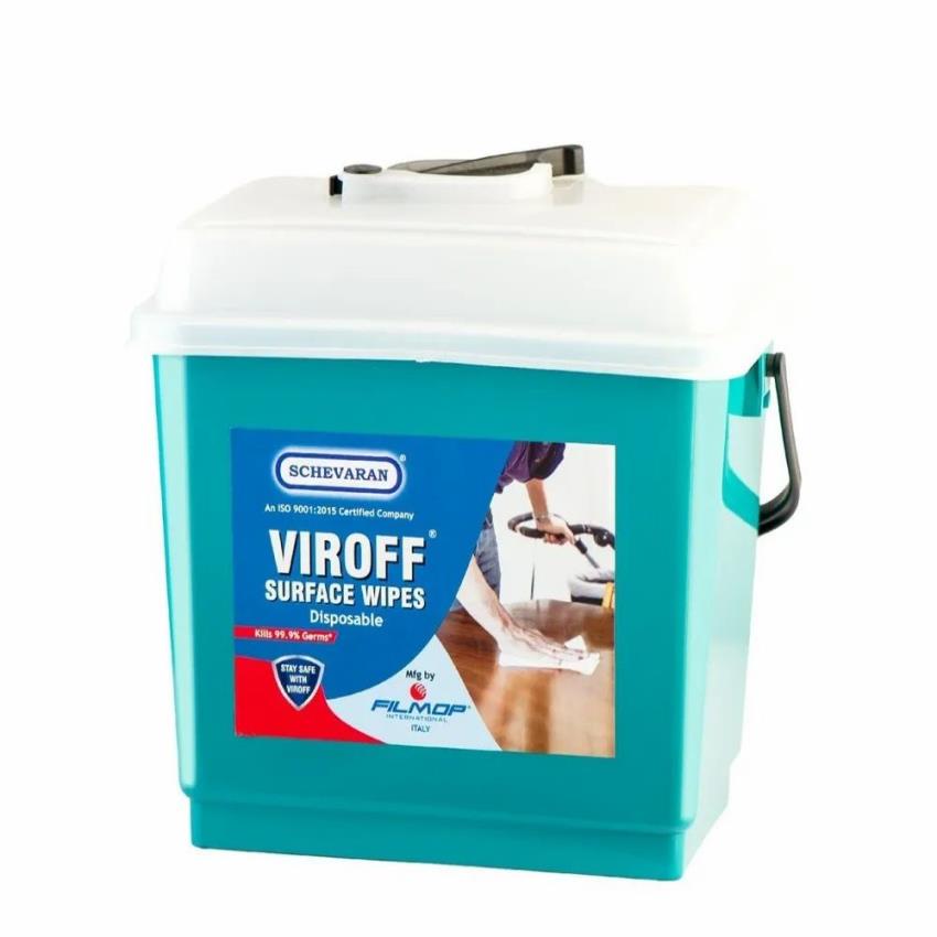 Schevaran Viroff Surface Cleaning Wipes Box