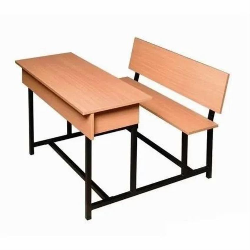 Metal Plywood 2 Seater School Bench