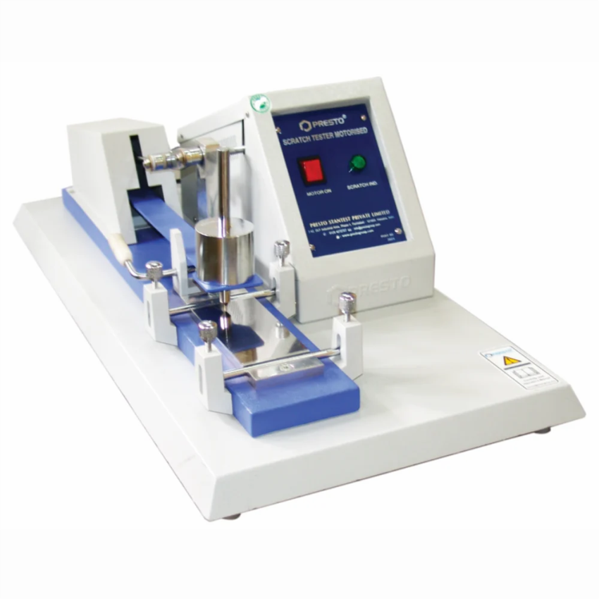 Motorised Scratch Hardness Equipment