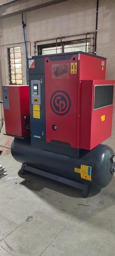 Base Mounted Screw Compressor