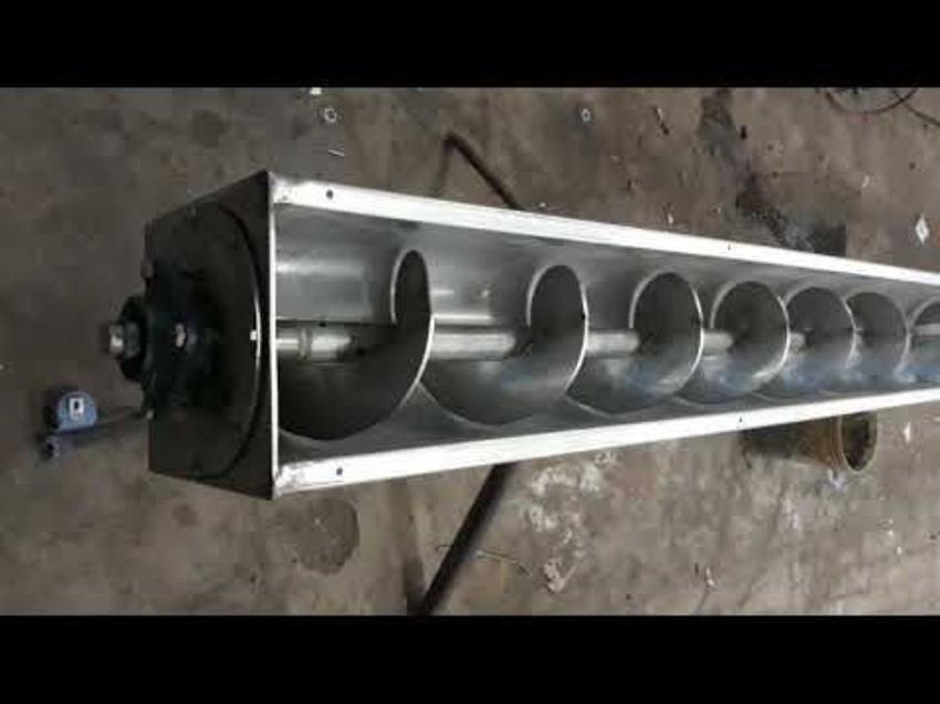 SS Screw Conveyor Machine