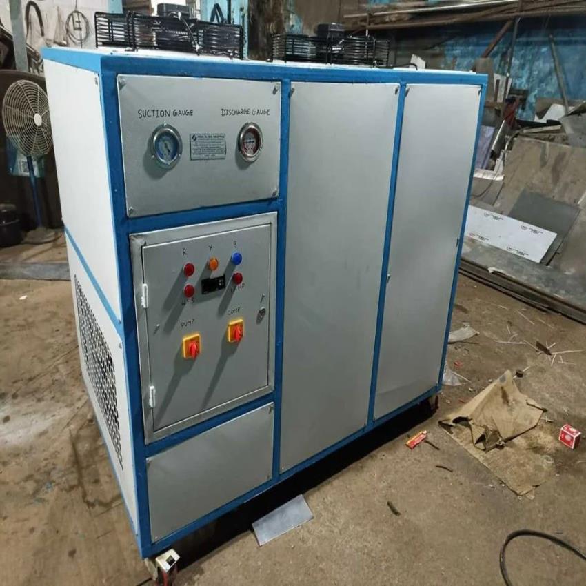 Scroll Compressor Brine Chiller, 5 Ton