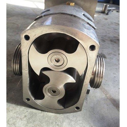 Automatic Stainless Steel Rotary Lobe Pump, Model Selobe