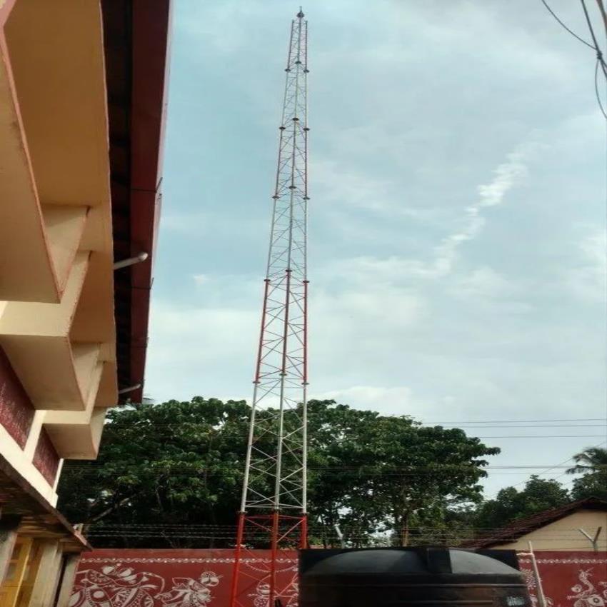Galvanized Iron Self Support Antenna Tower