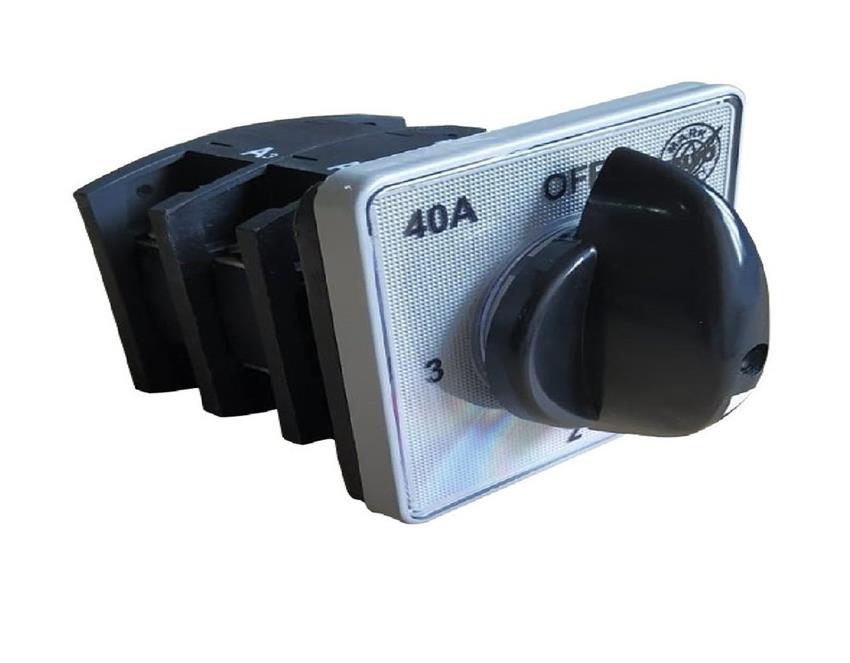 Selvo 40A Cam Operated Rotary Phase Selector