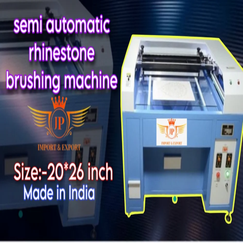 Semi Auto Rhinestone Brush Machine, 120W