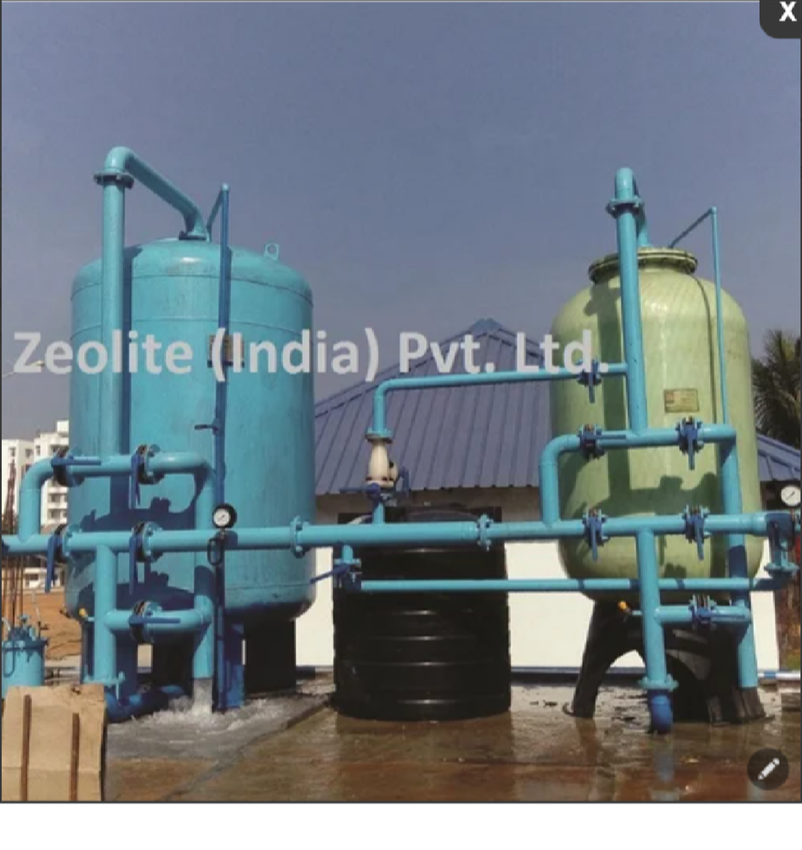 Industrial Semi-Automatic Water Softener Plant