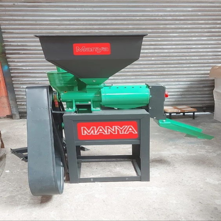 Semi Automatic 6N70 Rice Milling Equipment