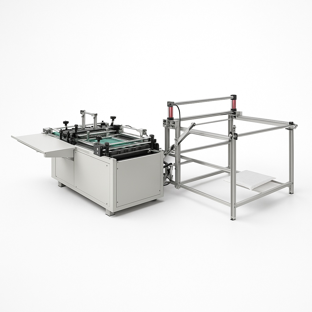 Semi-Automatic Bubble Sheet Bag Making Machine