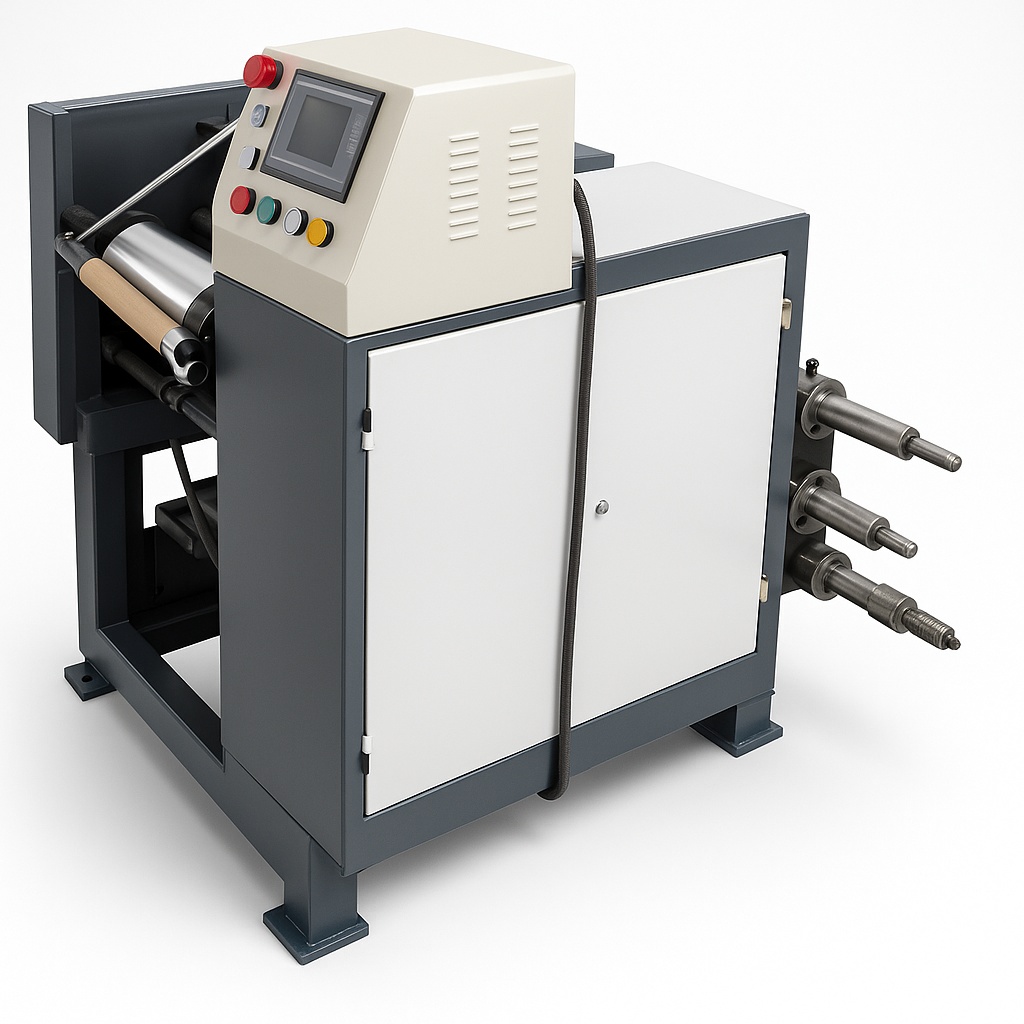 Semi-Automatic Aluminium Foil Machine