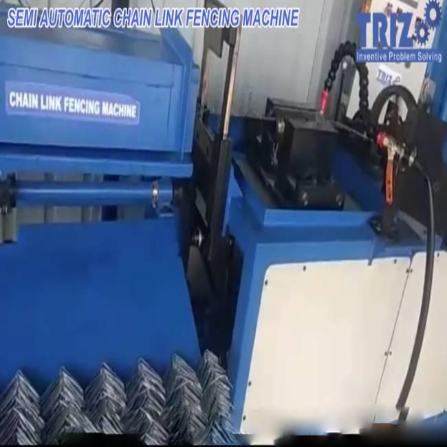 Semi Automatic Chain Link Auto Cut Machine