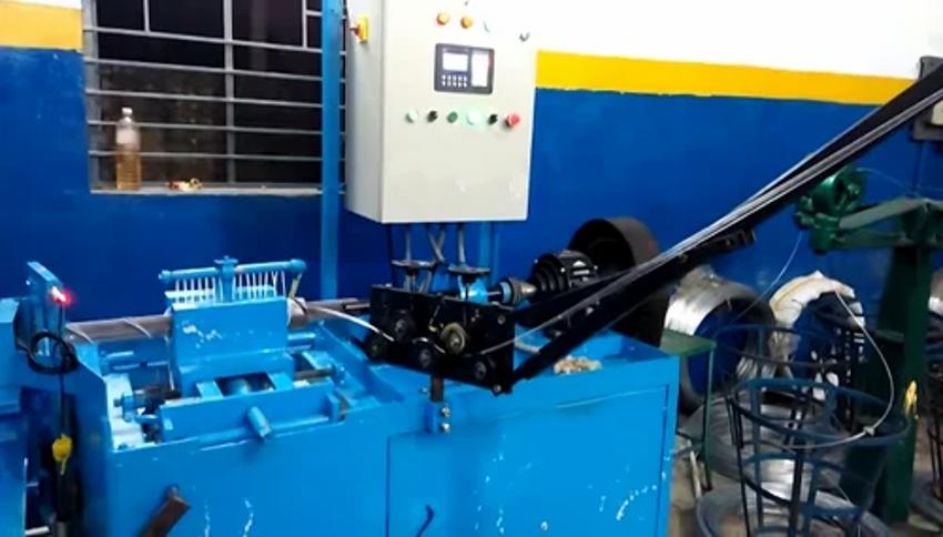 Semi-Auto Cutting Chain Link Machine