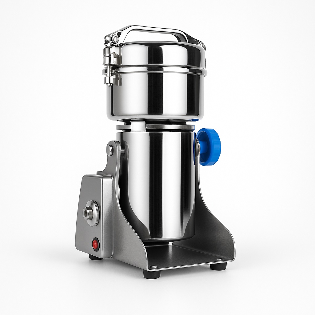 Semi-Auto 300g Masala Grinder Machine