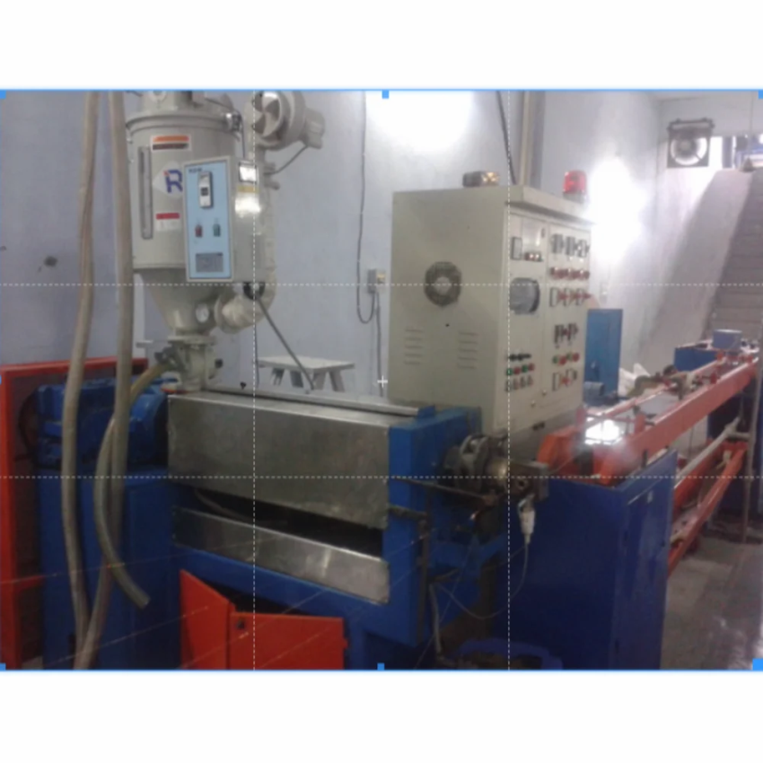 Industrial Semi-Automatic PVC Cable Extruder Machine