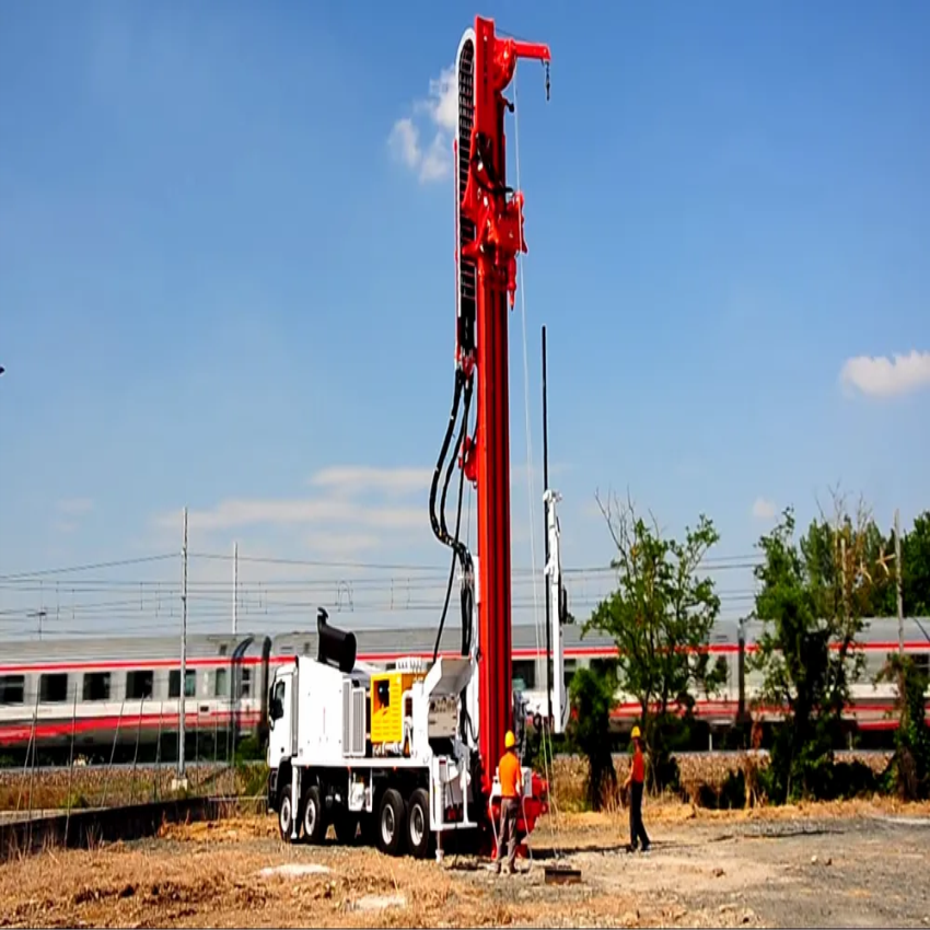 Semi-Automatic Geothermal Drilling Machine